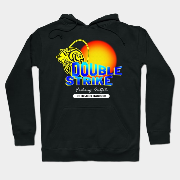 Double Strike Chicago Hoodie by dejava
